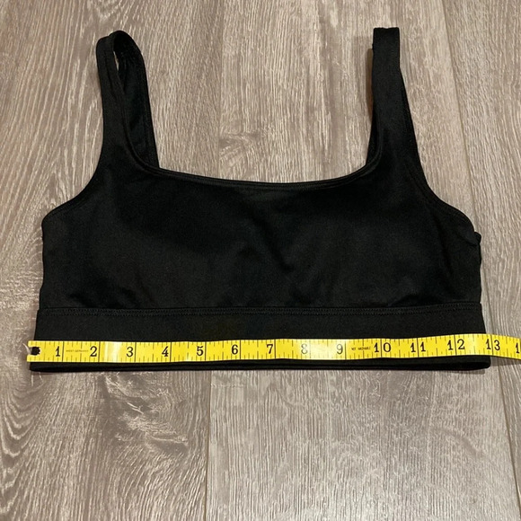 PINK Victoria’s Secret Ultimate lightly lined black sports bra S - Picture 2 of 10
